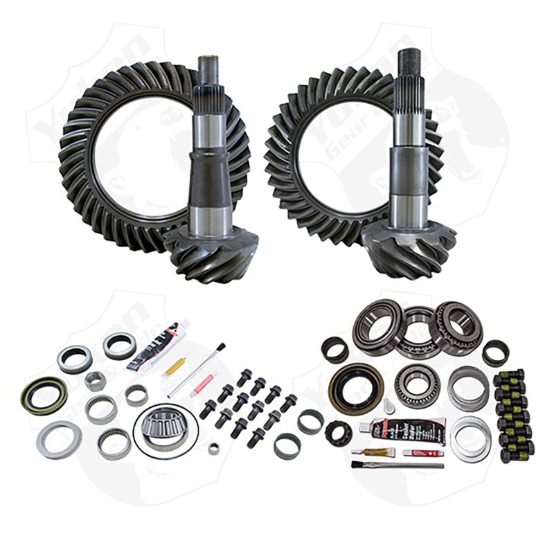 RAM 3500 Differential Install Kit - Front + Rear - Yukon Gear & Axle - 4.11 Ratio - `03-`11 RAM 3500 Differential Install Kit - Front + Rear - Yukon Gear & Axle - 4.11 Ratio - `03-`11